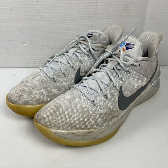 Nike Kobe AD PE DeRozan LA City Of Compton Cool Grey 942301-900 Mens Size 11.5 - Picture 2 of 11